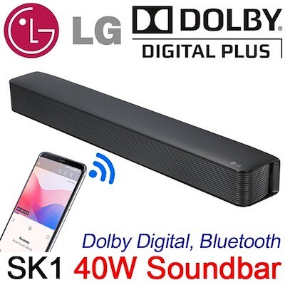 lg sk1 2.0 ch bluetooth soundbar