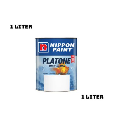 1 Liter Nippon Platone High Gloss Wood & Metal Paint Cat Minyak Kayu dan Besi