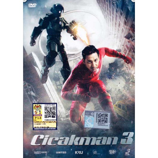 Cicakman 3 Malay Movie Dvd Shopee Malaysia