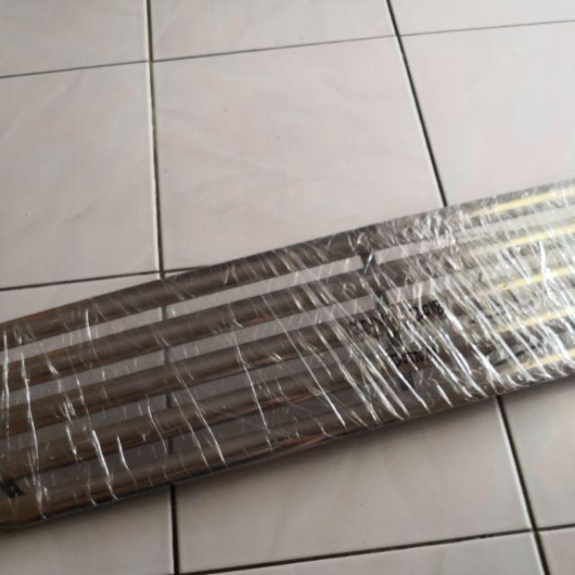 Bottom grill chrome aluminium perodua myvi 2018  Shopee 