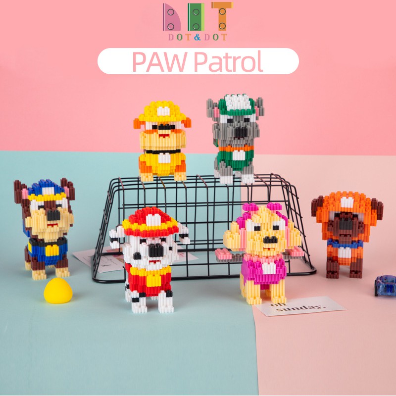 paw patrol building blocks