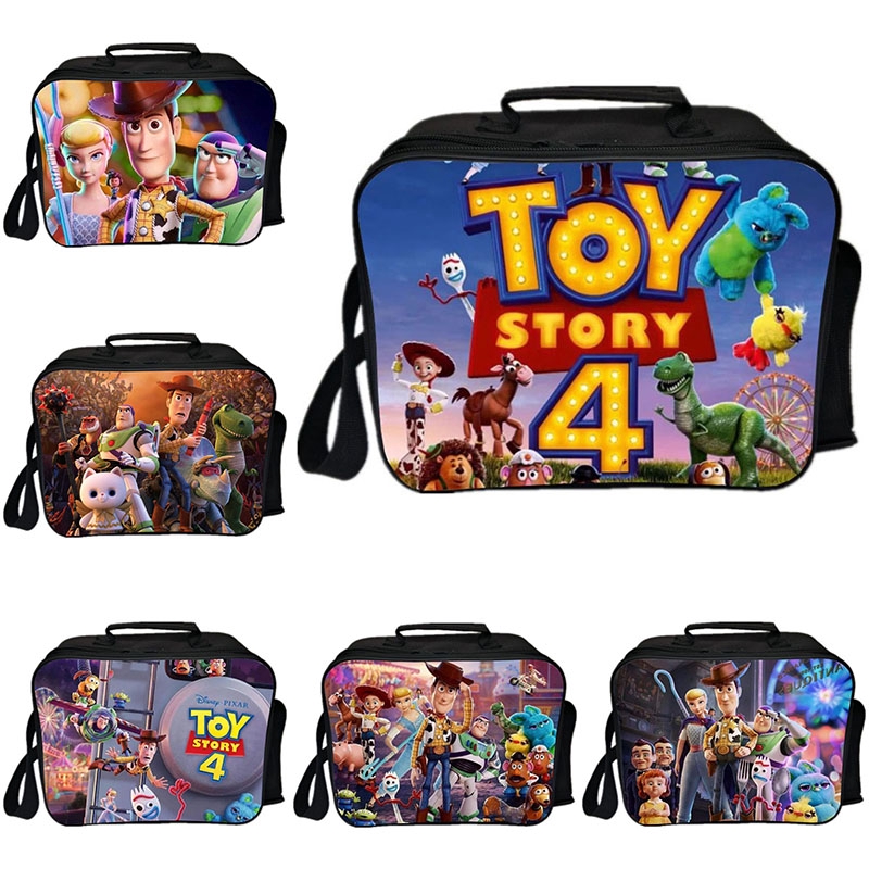 Disney Toy Story 4 Forky Woody Waterproof Kids School Lunch Bags Insulated Picnic Food Bag Shopee Malaysia - roblox insulated lunch bag kids girls picnic school food