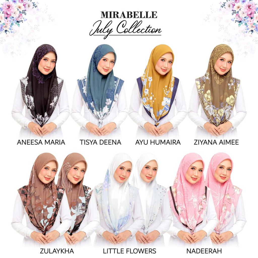 Mirabelle Bawal July Collection Ready Stock | Shopee Malaysia