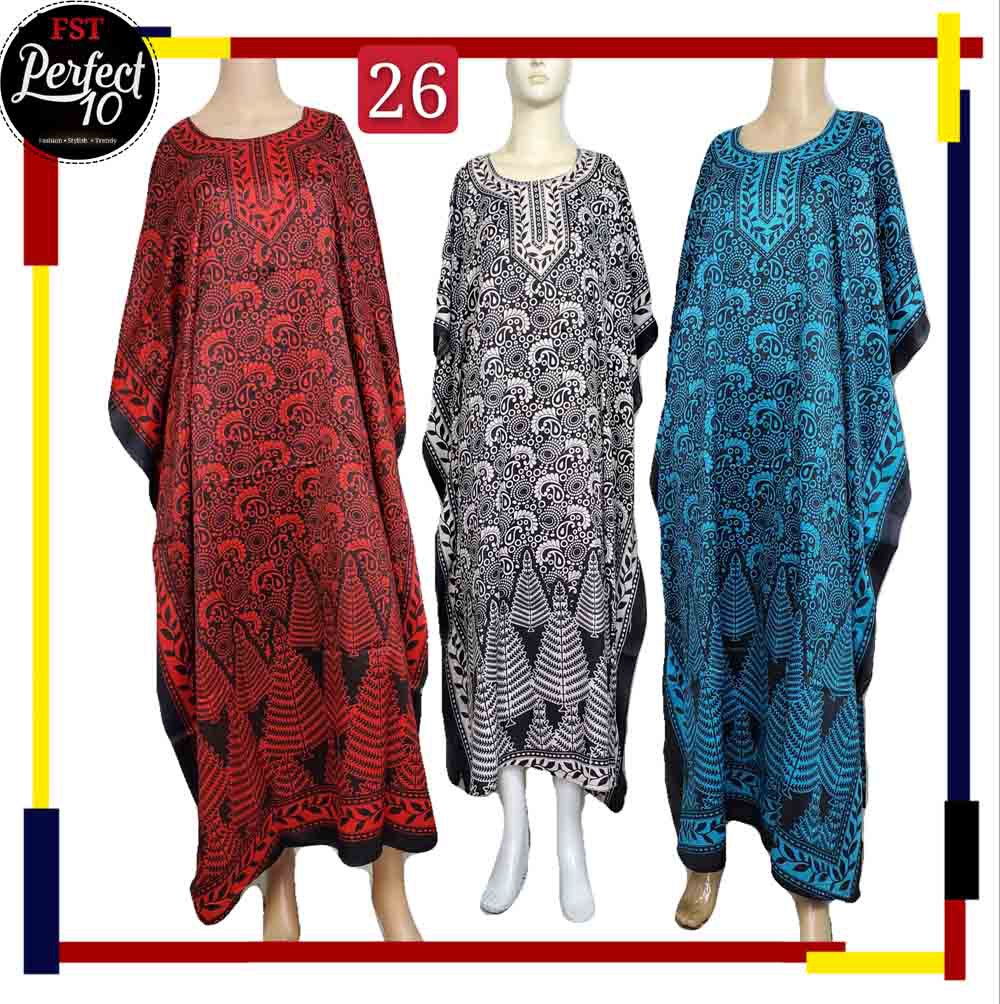 FST Baju Kaftan Baju Kelawar Viral Kaftan Dubai Corak FST Baju Kaftan Baju Kelawar Viral Kaftan Dubai Corak