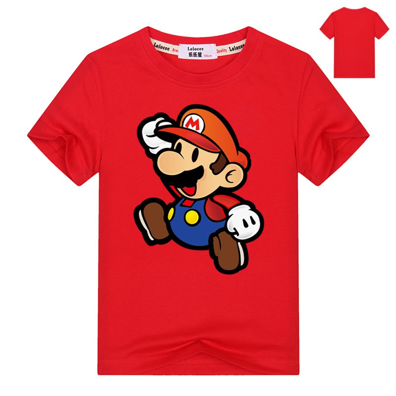 2018 new roblox minecraft cartoon childrens clothing casual our world boys girls kids t shirt baby 6 14year