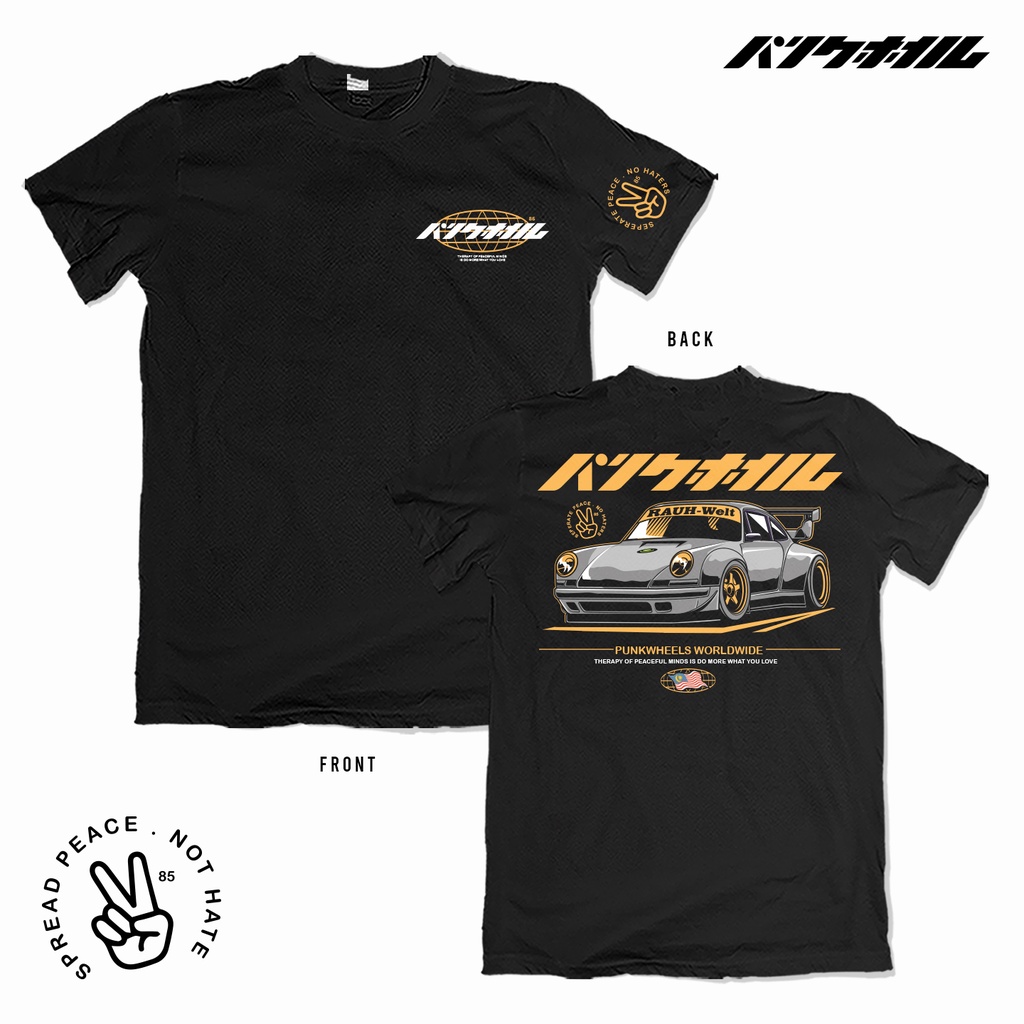 [ SPECIAL ] RWB911 PUNKWHEELS Custom Design Graphic Tee (XS5XL