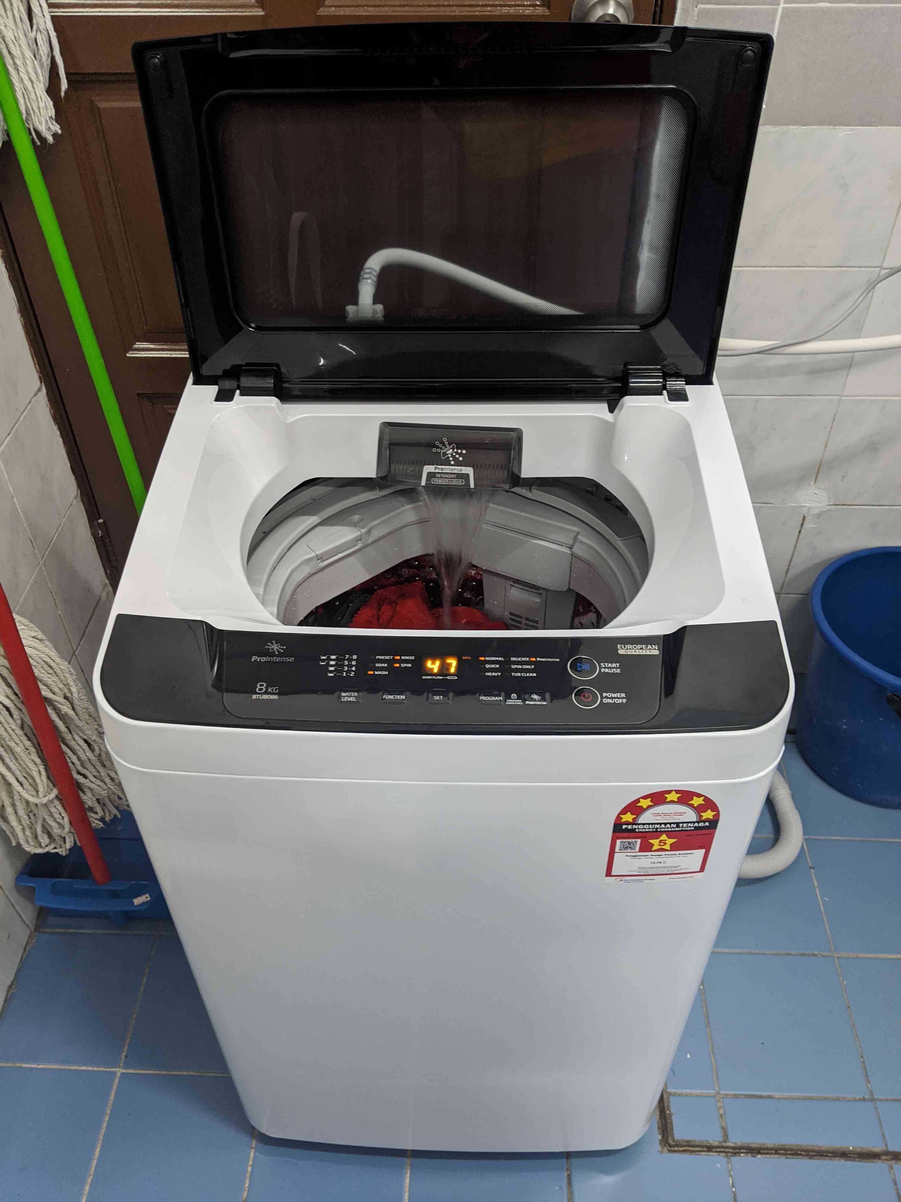 BEKO FULLY AUTO WASHING MACHINE 8KG BTU8060W WHITE Shopee Malaysia