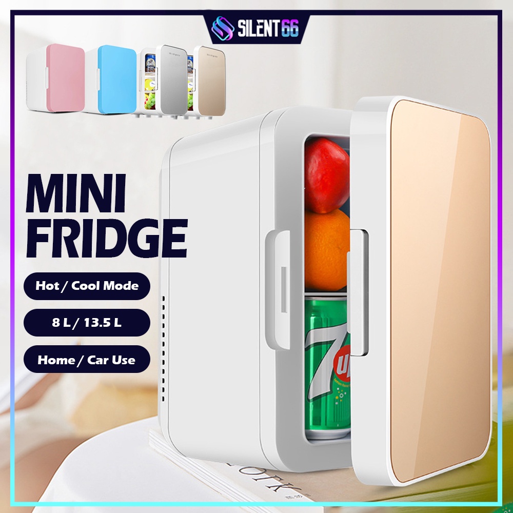 READY STOCK 8L/13.5L Portable Dual Use Freezer&Warmer Outdoor Mini