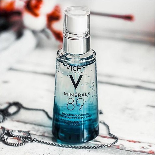 vichy mineral 89 daily skin booster serum and moisturizer