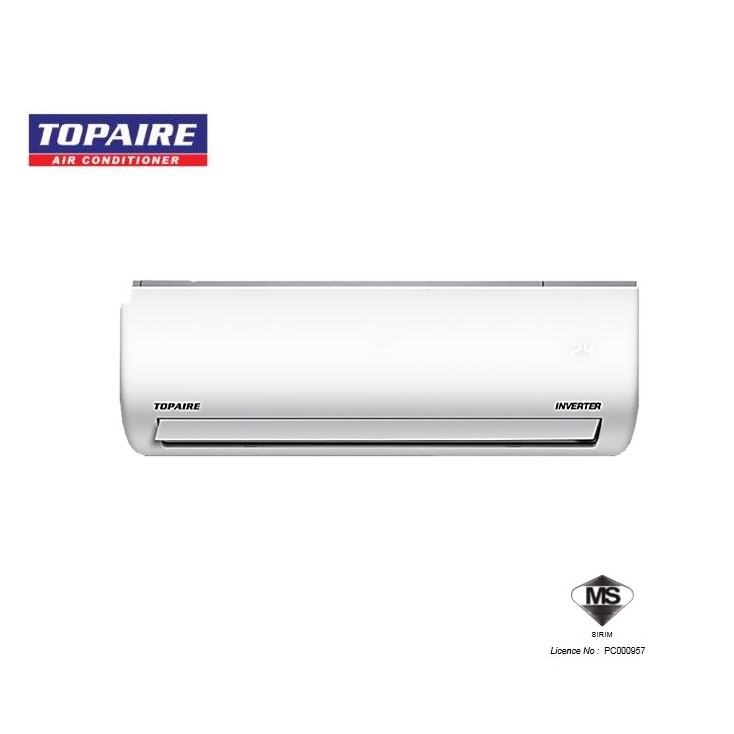 Twm10f4 Twm13f4 Topaire 1 0hp 1 5hp Wall Mounted R410 冷气机 空调 Shopee Malaysia