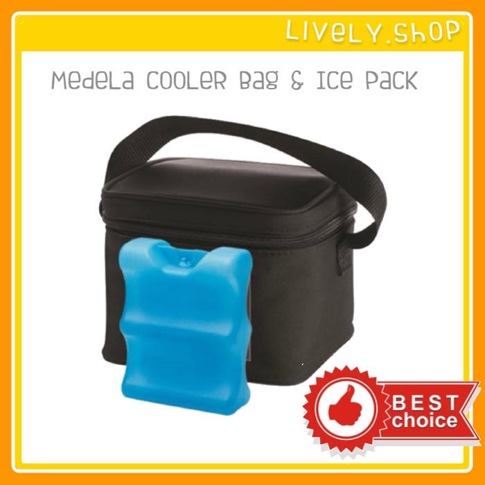 Medela Cooler Bag and Ice Pack Set Original (NEW) Freestyle Shopee