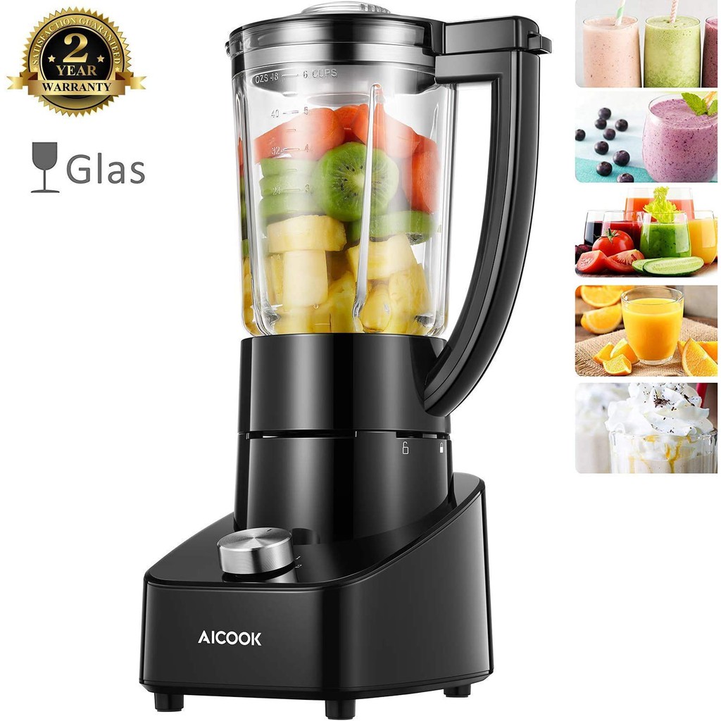 AICOOK Blender Smoothie Maker 28,000 RPM High Speed Blender Ice Crusher