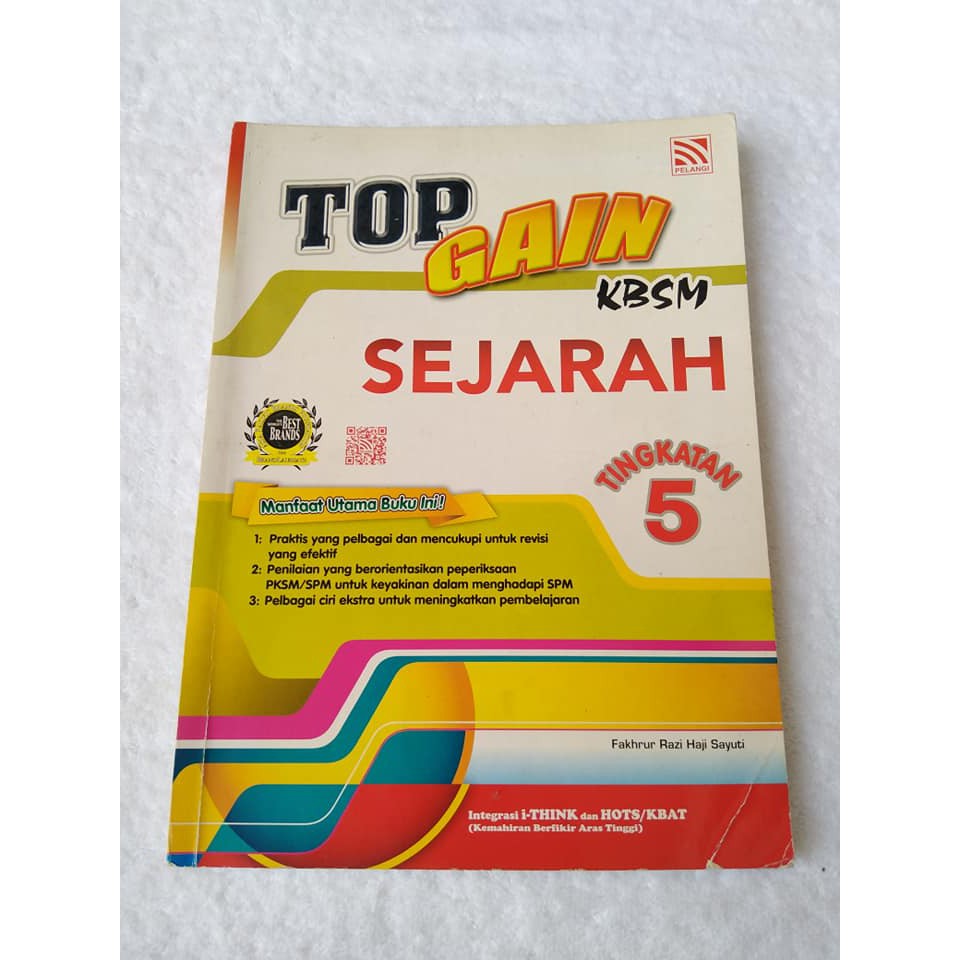 Muka Surat Buku Latihan Sejarah Skv 2018