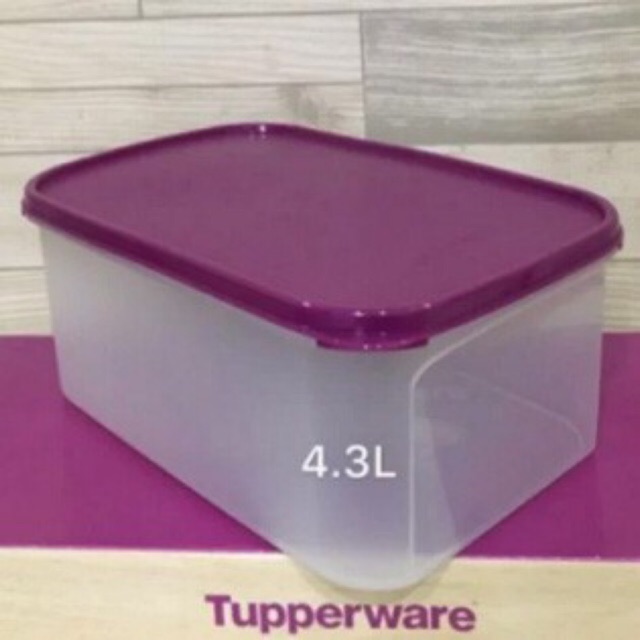 🧁Tupperware Modular Mates Rectangular II (1) 4.3L