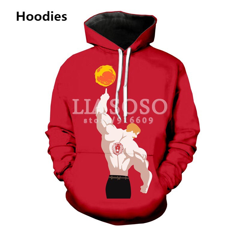 seven deadly sins escanor hoodie