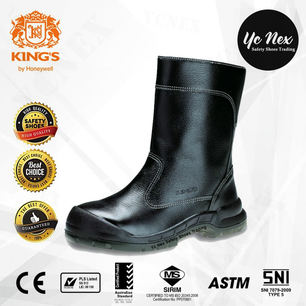 KING'S SAFETY SHOES KWD805 STEEL TOE CAP STEEL MID SOLE ...