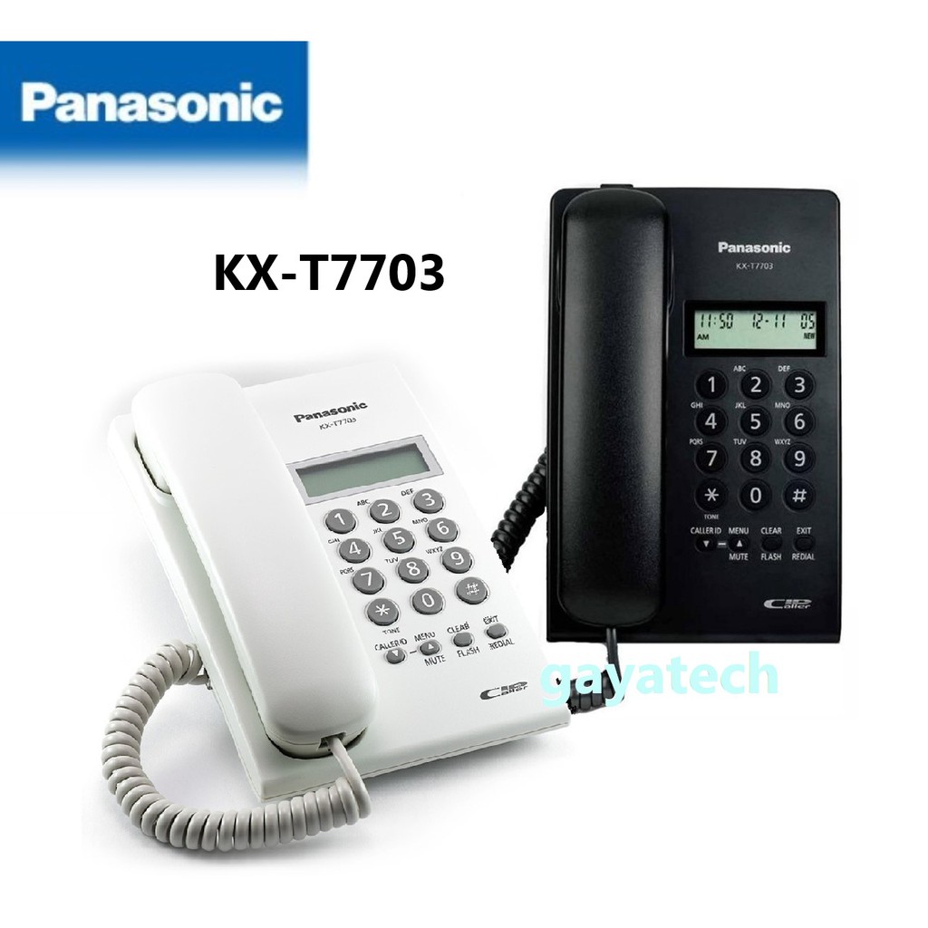 Panasonic Kx T7703x Display Caller Id Corded Telephone For House