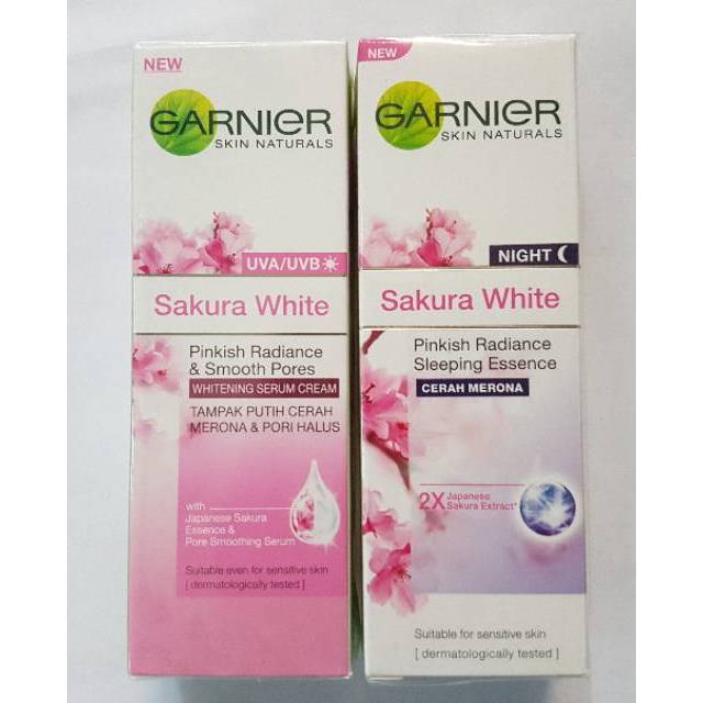 sakura white night cream