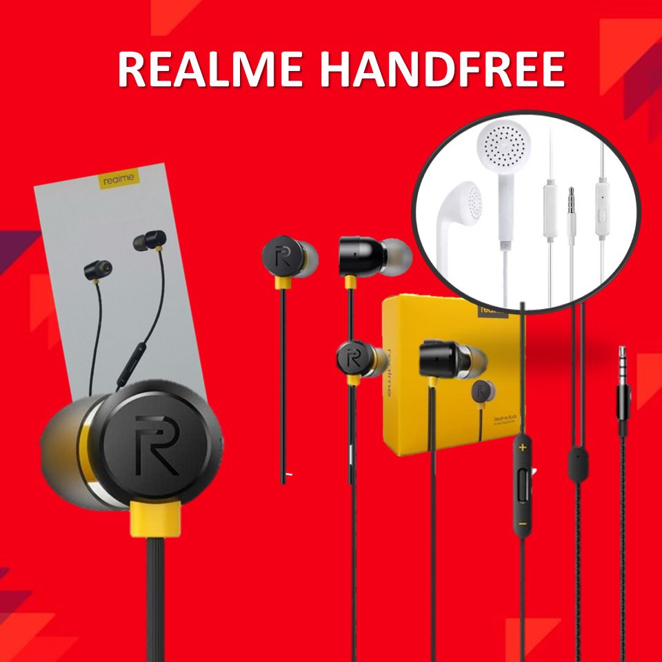 Realme Buds 2 RMA155 And Realme Earphone Basic / In Ear Stereo 3.5mm