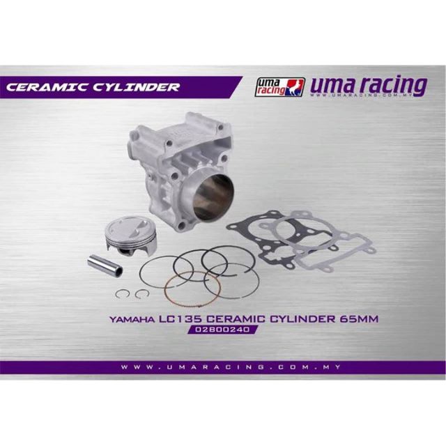 Uma Racing Block Ceramic 65mm Lc135 Y15zr Sport Pro Shopee Malaysia