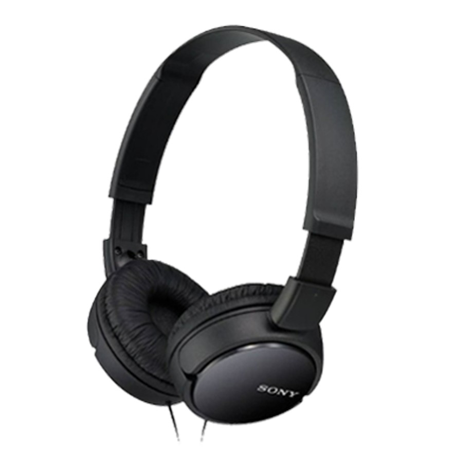 Sony Original MDR-ZX110AP On-Ear Headphones Premium Sound with In-Line Remote &amp; Microphone