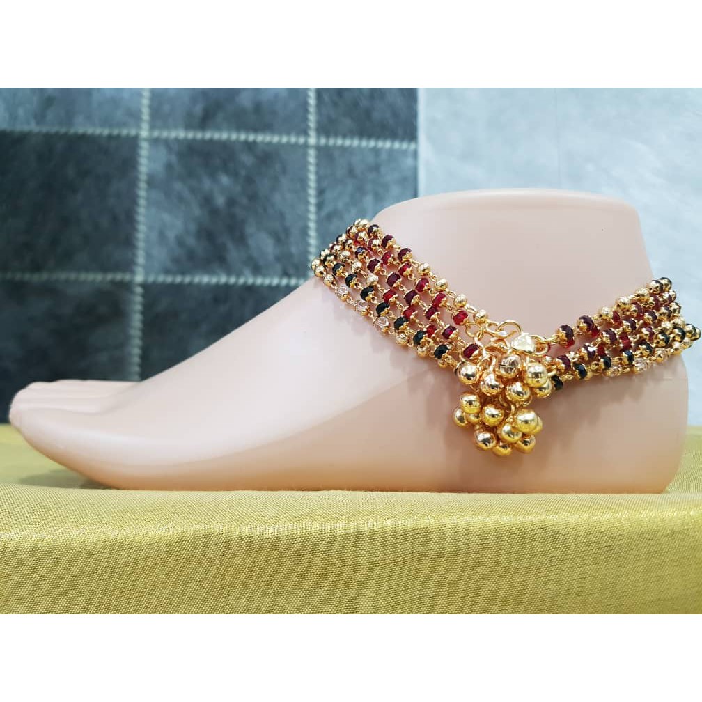 Crystal Anklet(1Gram Gold plated ) Shopee Malaysia