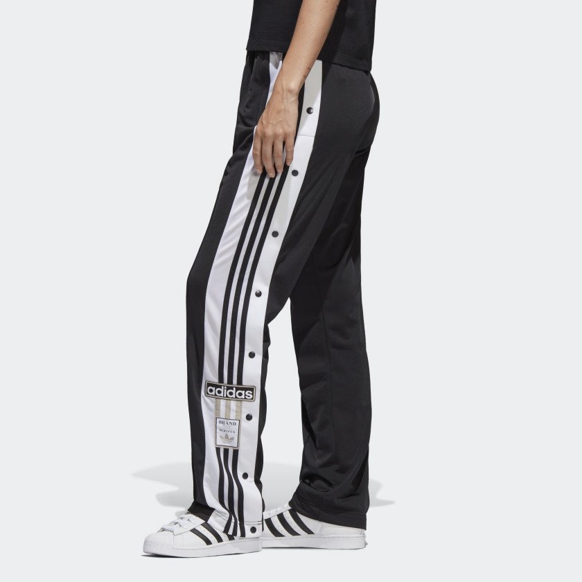 track pants button up side