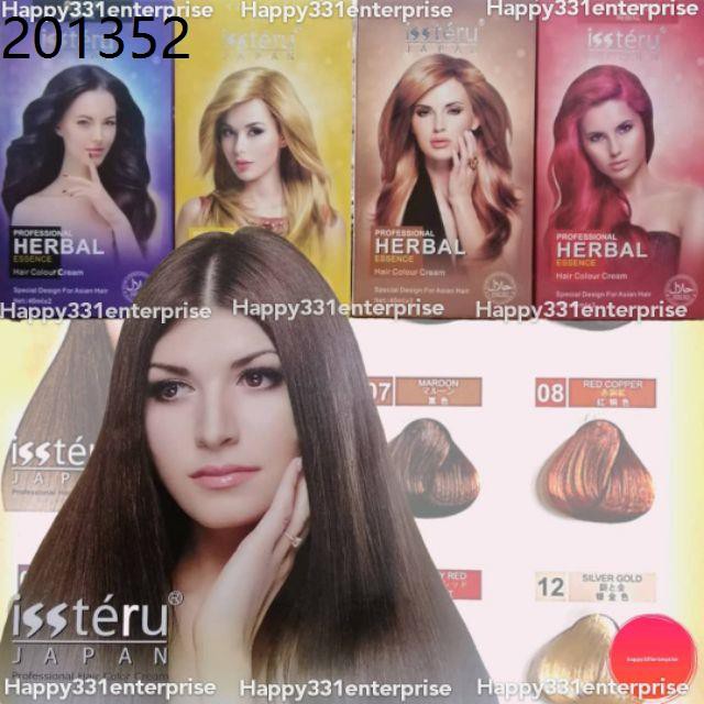 Hair dye/hair colour/hair colour dye/hair colour shampoo/ PEWARNA RAMBUT ISSTERU Color Hair Dye