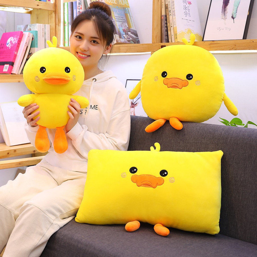 large plush duck