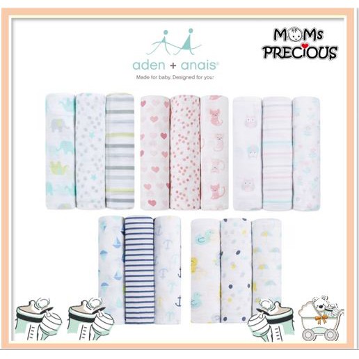 ideal baby 3 muslin swaddles