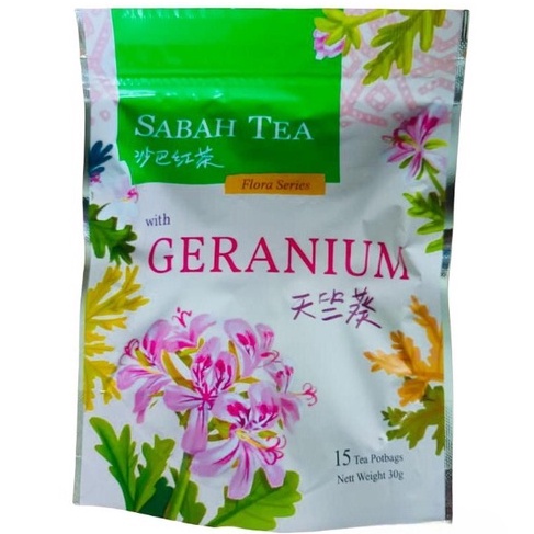 Sabah Tea: Flora Series With Geranium