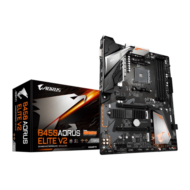 Подключение материнской платы gigabyte b450 aorus elite