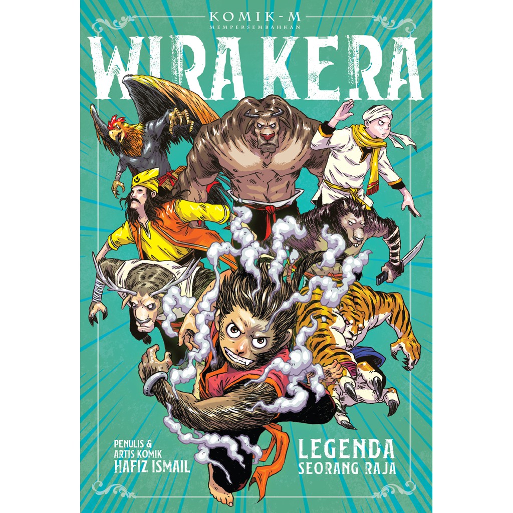 Komik-M Wira Kera #1 Legenda Seorang Raja Kera jadian yang disangka sudah pupus ratusan tahun dahulu tiba-tiba muncul