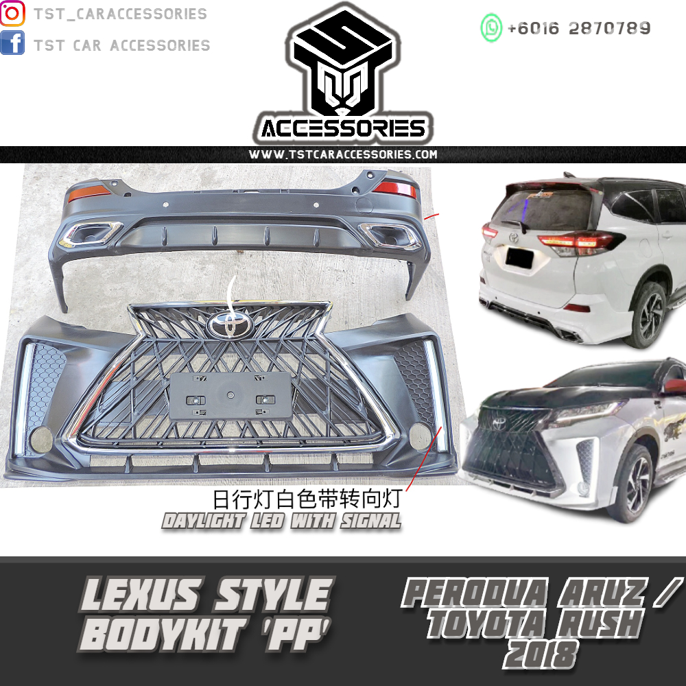 toyota rush body kits accessories