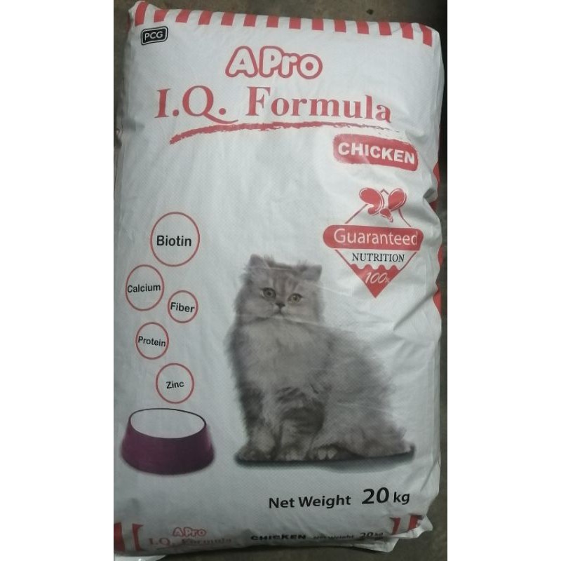 MAKANAN KUCING APRO / CAT FOOD APRO 20KG  Shopee Malaysia