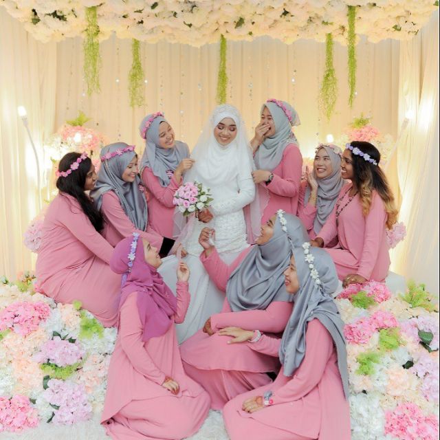  Baju  Bridesmaid  Viral lorez Sabella Shopee Malaysia