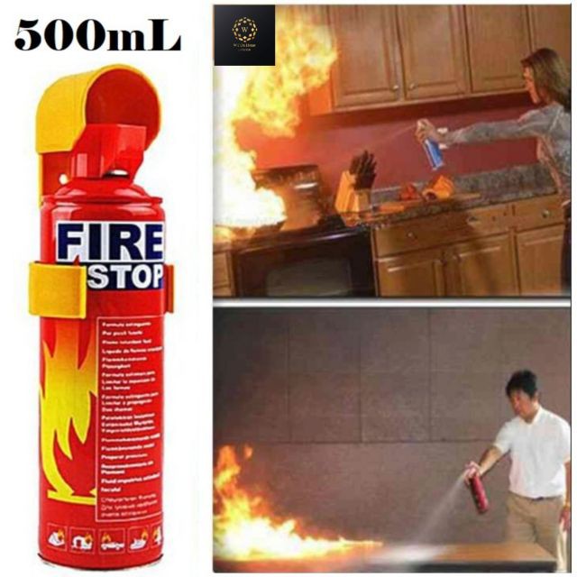 Extinguisher Fire Stop Foam Fire Extinguisher Home Emengency Portable Spray 500ml 1000ml