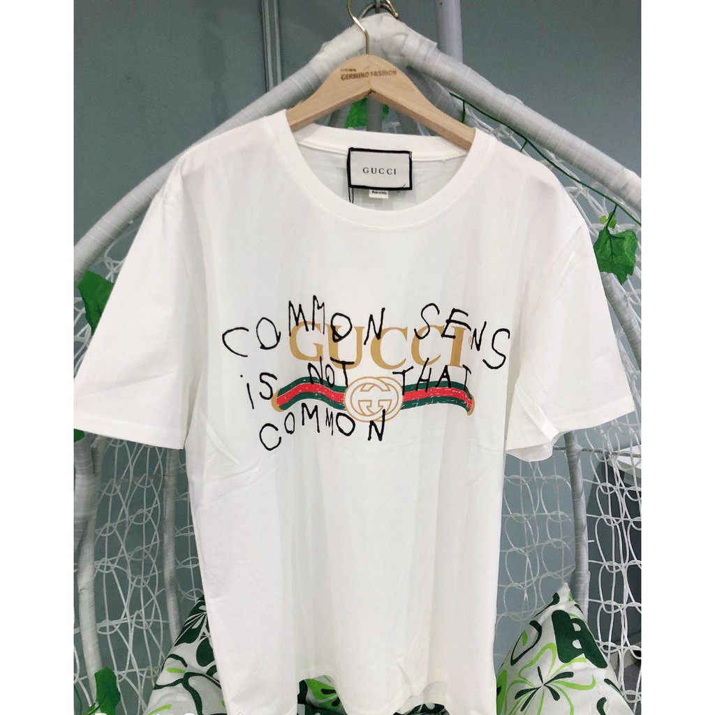 common sense is not that common gucci t shirt