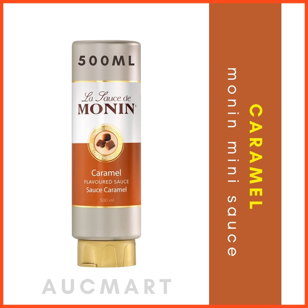 Monin Caramel Sauce 500ml / Monin Mini Gourmet Sauce Caramel / Caramel