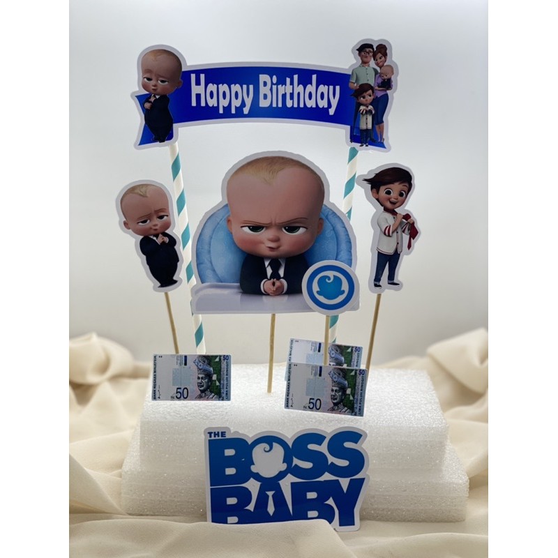 Baby Boss Topper Cake Shopee Malaysia