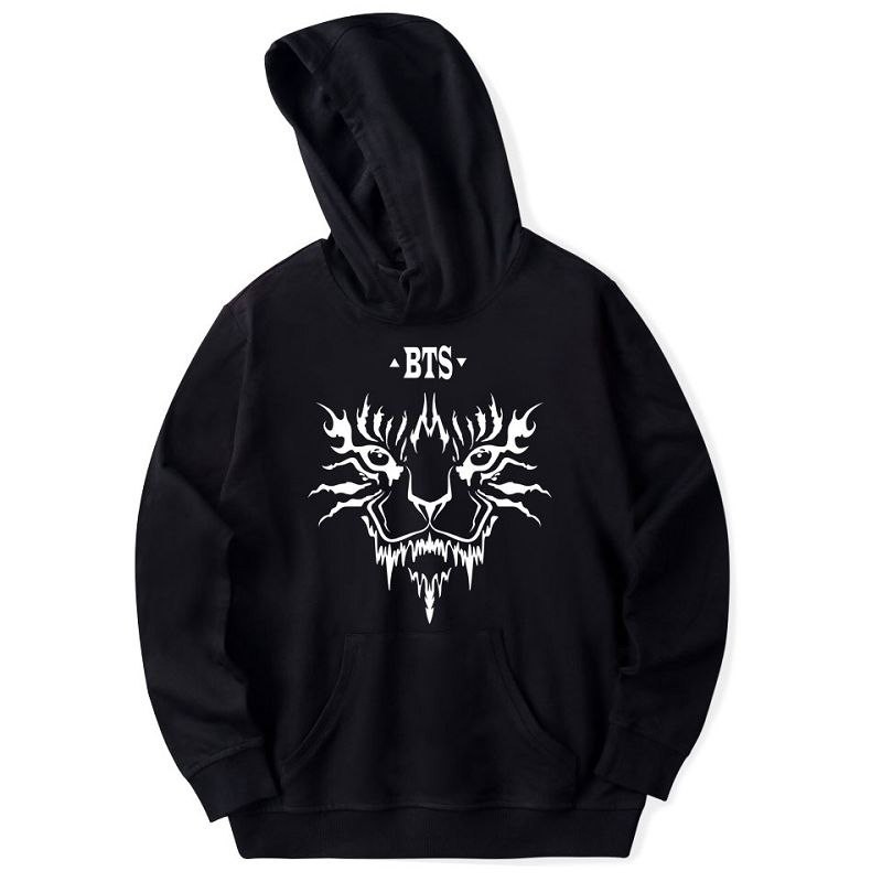 bts cotton hoodie