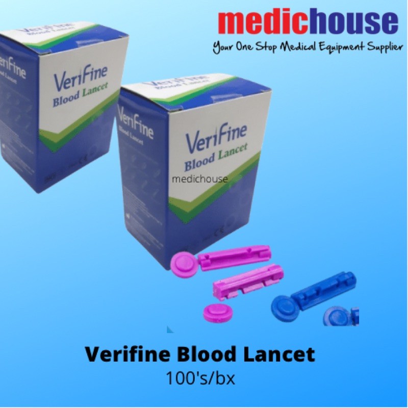 BLOOD LANCET Verifine 100pcs ( Expired; 2025-7 ) | Shopee Malaysia