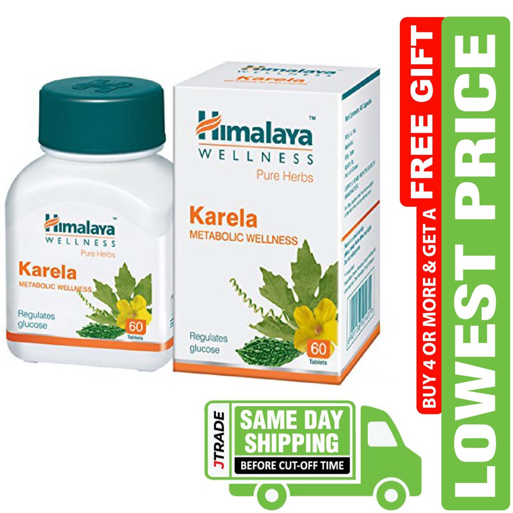 Himalaya Karela 60 Tablets - Dibetic [ORIGINAL] | Shopee Malaysia