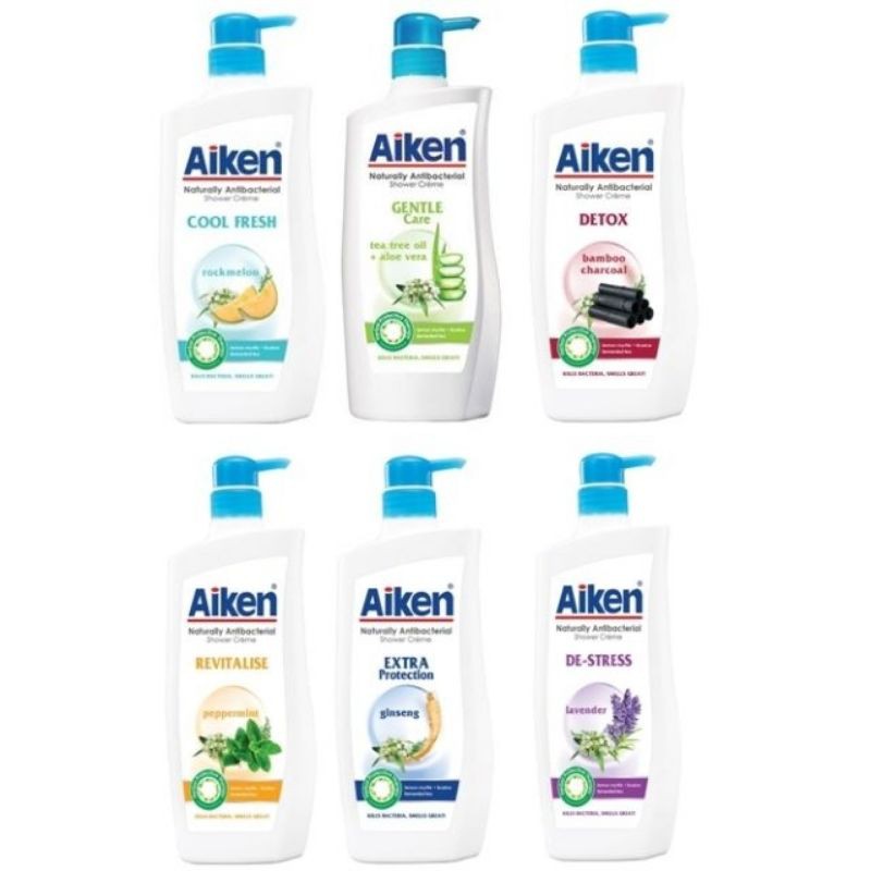 Buy Aiken Antibacterial Shower 900g Seetracker Malaysia