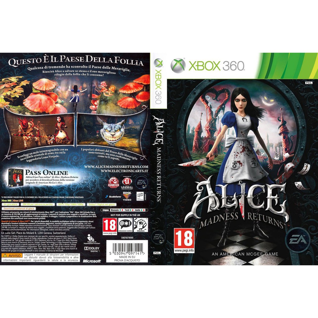 alice madness returns xbox