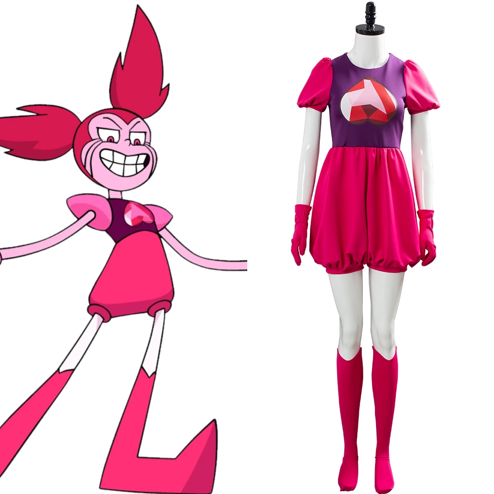 The Movie Steven Universe Cosplay Spinel Gem Costume Pink Outfit Women Dress Shopee Malaysia