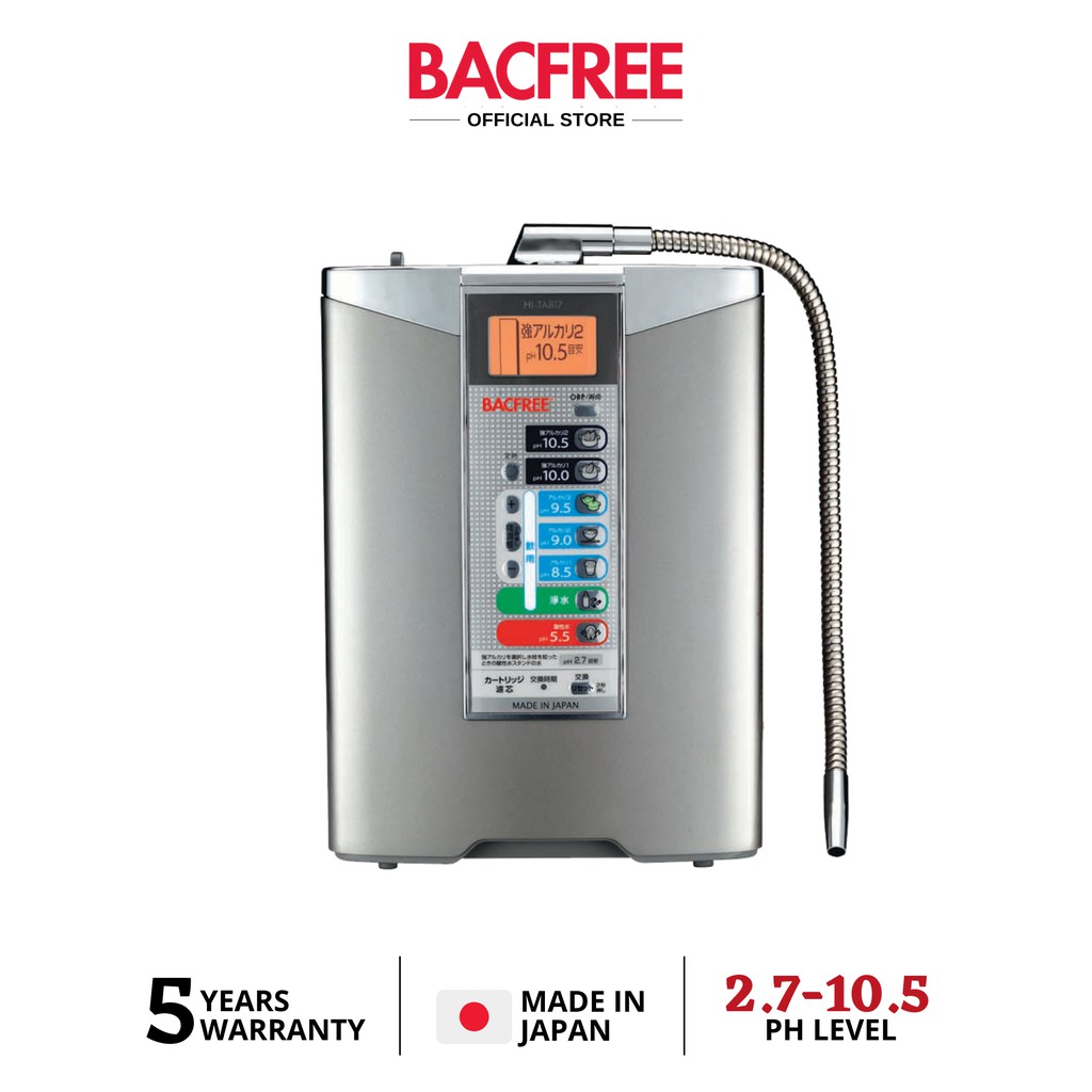 BACFREE Healthspring UltraFiltration Premium Alkaline Ionizer Water