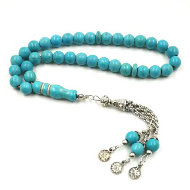 TASBIH 33 BATU TURQUOIS | Shopee Malaysia