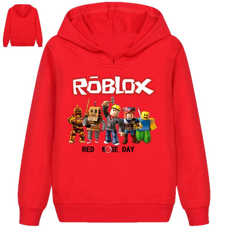 Ready Stock Kids Hoodie Roblox Boy Casual Large Size Outerwear Hoodie For Girl Baju Budak Lelaki Kanak Kanak Shopee Malaysia