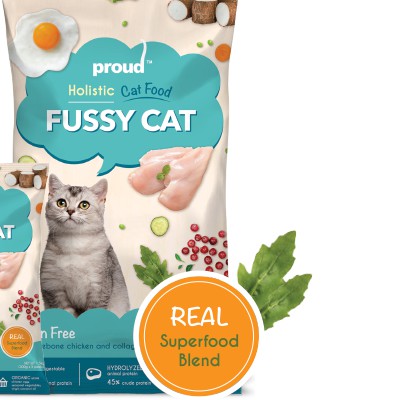 Makanan Kucing Terbaik Super Premium Holistik Grain Free Fussy Cat